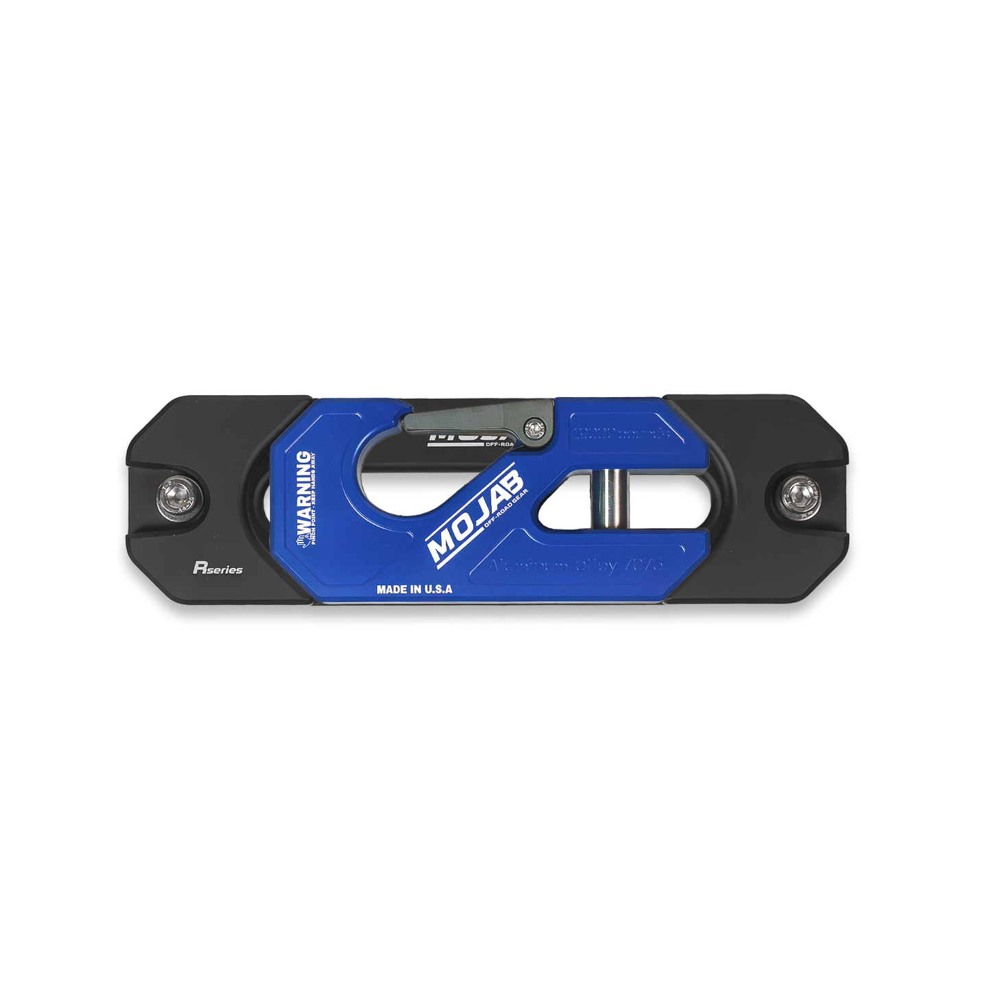 Aluminum Recessed Winch Shackle with Fairlead Kit, closed latch (LIFE TIME WARRANTY*)